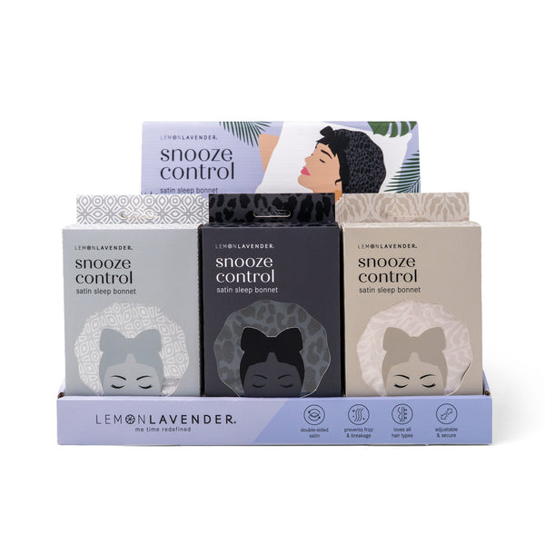 Lemon Lavender® Snooze Control Satin Sleep Bonnet
