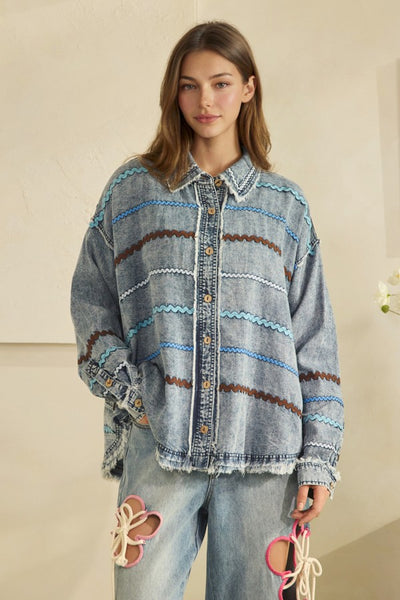 Ric Rac Waves Shirt