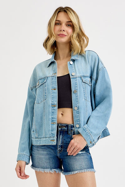 Risen Oversized Denim Jacket