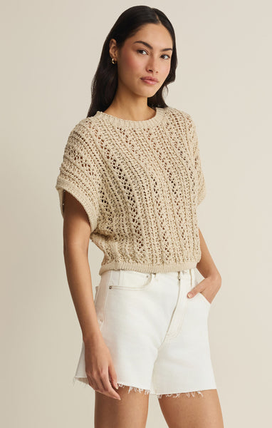 Z Supply Ballast Crochet Top