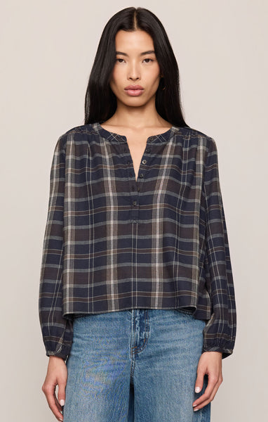Z Supply Autumn Plaid Button Up