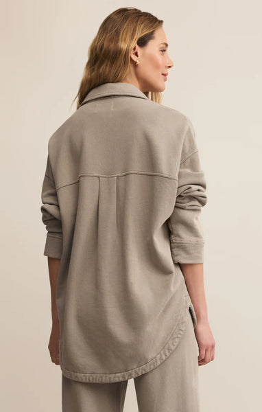 Z Supply All Day Knit Denim Jacket