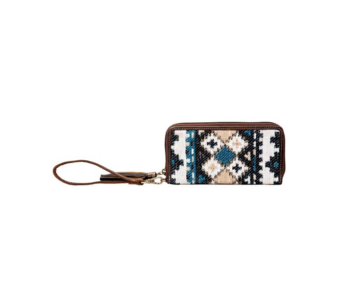 Sand of Sea Woven Fabric Wallet