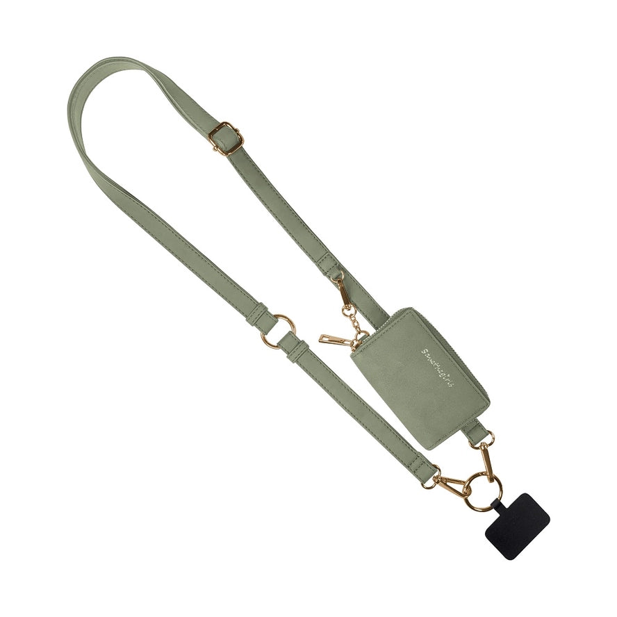 Clip & Go Strap-Leather Pouch