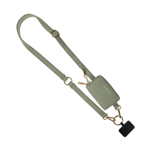 Clip & Go Strap-Leather Pouch