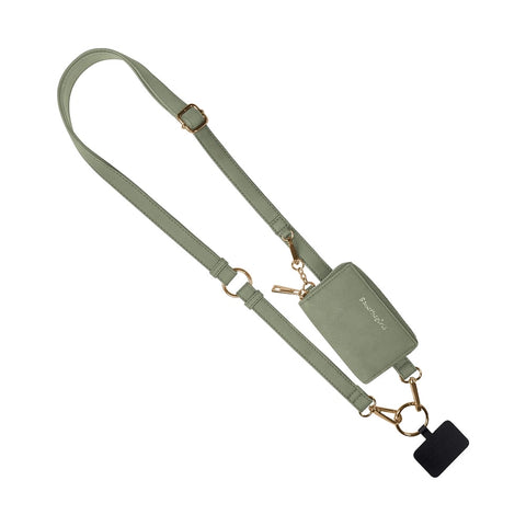 Clip & Go Strap-Leather Pouch