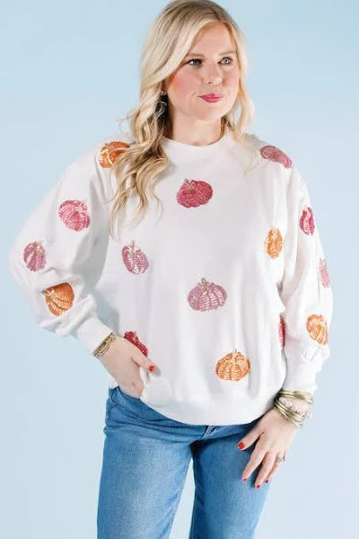 Mary Square Sarah Pumpkin Sweatshirt