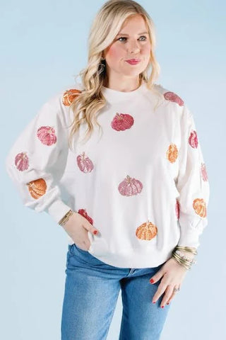 Mary Square Sarah Pumpkin Sweatshirt