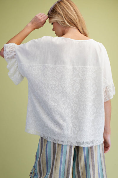 Just A Little Girlie Top