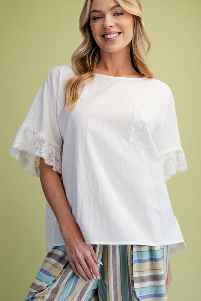 Just A Little Girlie Top
