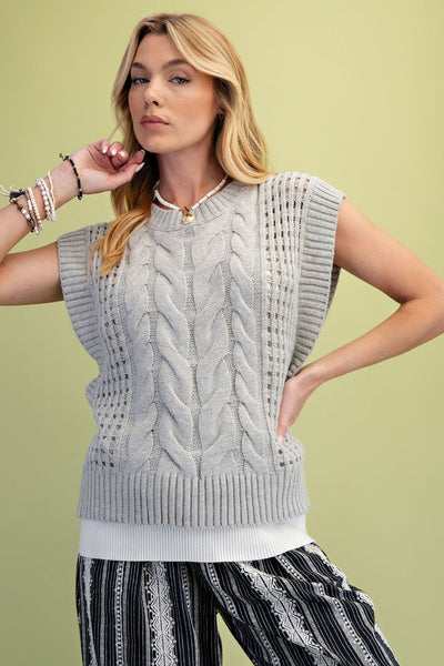 Cloudy Skies Sweater Vest