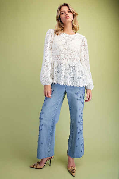 Oh My Lace Top