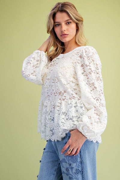 Oh My Lace Top