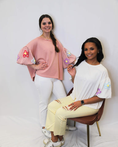 Stop And Pick A Flower Top