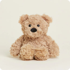 Warmies Junior Brown Curly Bear